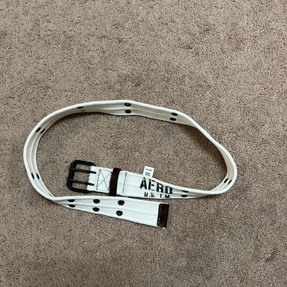 Aeropostale White Belt